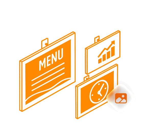 Narrowcasting screens Narrowcasting screens