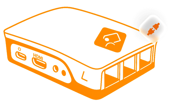 Narrowcasting player